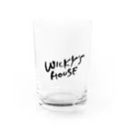 WICKY'S HOUSEのWICKY'S HOUSE正規ロゴグッズ グラス前面