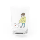 いくらのいくらといぬの散歩道 Water Glass :front