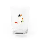 SUIMINグッズのお店の元気なまぐろ握り Water Glass :front