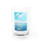 SHIGURE with ちゃめっ家。のYou always know The answer. Water Glass :front