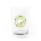 cotton-berry-pancakeのシーザーサラダちゃん Water Glass :front