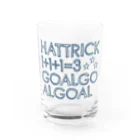 KAWAGOE GRAPHICSのハットトリック！３得点！ Water Glass :front