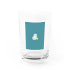 inko andのはつ雪 Water Glass :front