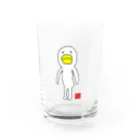 くちばし商会のゆるかわな丸っこい鳥 Water Glass :front