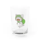 はるる堂のコソッと★どろにゃん Water Glass :front