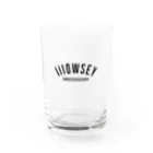 lilOWSEY UNDERGROUNDの"lilOWSEY" OG BLACK LOGO Water Glass :front