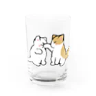 ふわにゃんshopの先手必勝 Water Glass :front