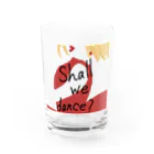 ろんろNo.2006のSall we dance？グラス Water Glass :front