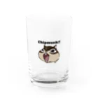 SuNNY BuNNYのシマリスのあくび Water Glass :front