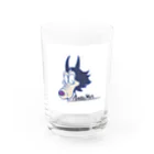 はとやしゅんの店のはとやしゅんハスキー2 Water Glass :front