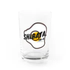 しばまつ商店の目玉焼きくん Water Glass :front