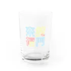 うらめし屋　のニュー笑門 Water Glass :front