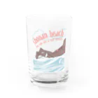 a_soft_breezeのサーファーガールグラス Water Glass :front