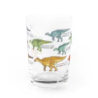 segasworksの白亜紀の牛たち Water Glass :front