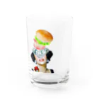 口山田うにの女優ハンバーガー Water Glass :front