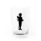 Cɐkeccooのホラーズシルエット(ミイラ男) Water Glass :front