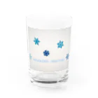 MAGOKORO CREATORS の雪の結晶 Water Glass :front