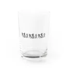 のほほん屋のにゃーたちゃん Water Glass :front