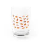 puikkoの金魚集合 Water Glass :front