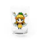 森のルーマのパイナップルちゃん Water Glass :front