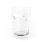 くりゅうのなかよくいっしょ Water Glass :front
