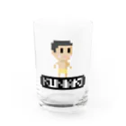 絵描きのunicoのどっとKUNIAKI Water Glass :front