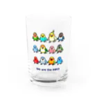 紅型キジムナー工房・コトリンチュのWe are the INKO 2 Water Glass :front