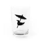 お涼🐥多忙の傘鴉 Water Glass :front