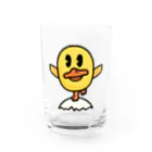 サトウ カズヤのはなげのぴよたん Water Glass :front