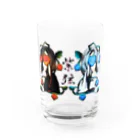 ゆうしの鬼灯【朱蒼】ロゴ入り Water Glass :front