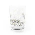 文乃の白木蓮のグラス Water Glass :front