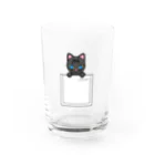 猫部のねこ　pokenyan サバにゃん Water Glass :front