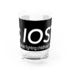 IOST_Supporter_CharityのIOST ロゴ+  Water Glass :front