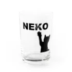 ブランケット大佐のNEKO（ひっかき） Water Glass :front