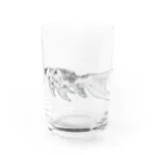 gentianの金魚さん Water Glass :front