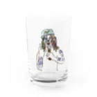 ポップヌードルの饒舌なシャベル Water Glass :front