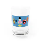 蘭嘆の4=屁　ゲップ Water Glass :front