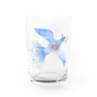 tetote ai design hut ～森の中のデザイン制作所～の「LOVE」 Water Glass :front