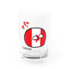 ポーランドボールSHOPのかなだ（Canada） Water Glass :front