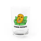 メルローズファクトリーの【おもしろ英語】カウチポテト Water Glass :front