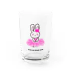 RIBBONSのいま休憩中です Water Glass :front