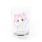 キューキャラの可愛らしいキャラクターグッズ！ Water Glass :front