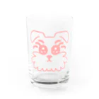 いぬがおちてるのDog’s Eye Water Glass :front