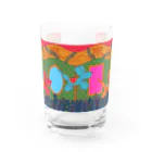 nerorianのメリーゴーランド(バルーンドッグ) Water Glass :front