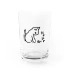 ののの猫屋敷の【ちぃ】 Water Glass :front