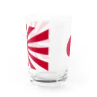 日乃丸本舗のRising sun flag Water Glass :front