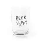 なおちんのBeer Happy Water Glass :front