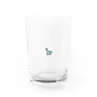 すしの挑発ピースシシワヨ Water Glass :front