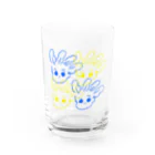 ビニールハウスのホウレンソウ（群） Water Glass :front