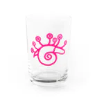 ビニールハウスの片瞑り(カタツムリ) Water Glass :front